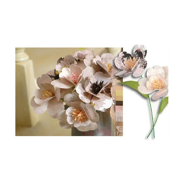 Creative Or Rose De Fleurs De Papier Origami, Scrapbooking Facile Artisanat BRICOLAGE Kit De 5 Cinq 1 Creative Or Rose De Fleurs De Papier Origami, Scrapbooking Facile Artisanat BRICOLAGE Kit De 5 Cinq