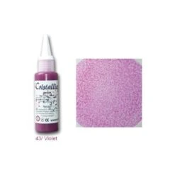 Cristallicpaint Peinture Effet De Transparence, Flacon De 50 Ml Coloris Au Choix, Pour Verre Céramiq