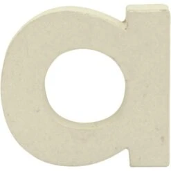 Décopatch - Lettre 3D "a", Papier Mâché, 90 X 85 Mm