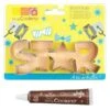 Découpoir à Biscuits En Inox Star + Stylo Chocolat