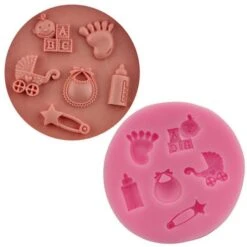 Douche De Bébé Mélanger De Nouveau-nés, 3D En Silicone De Chocolat Savon Gâteau, Fondant Gâteau, L'A