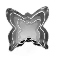 Emporte Pièce Inox Pour Modelage Papillon X 3