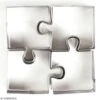 Emporte Pièce Inox Pour Modelage - Puzzle - 3 Pcs
