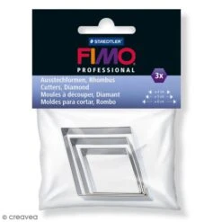 Emporte-pièces Fimo Diamant - 3 Pcs