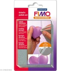 Eponge Abrasive Pour Fimo X3