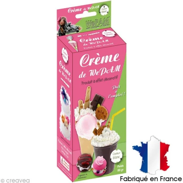 Fausse Chantilly WePAM - Blanche - 80 G 1 Fausse Chantilly WePAM - Blanche - 80 G