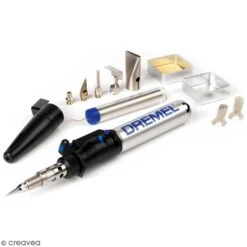 Fer à Souder Au Butane - Dremel VersaTip - 6 Accessoires Inclus