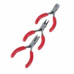 Ferronickel Pinces Autour Du Nez Pince À Bec Plat Côté Coupe-Fil La Fabrication De Bijoux Outils 1 J