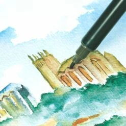 Tombow® Feutre Tombow ABT Dual Brush ABT-533 Bleu Paon -Promos Creavea Boutique feutre tombow abt dual brush abt 533 bleu paon p 3