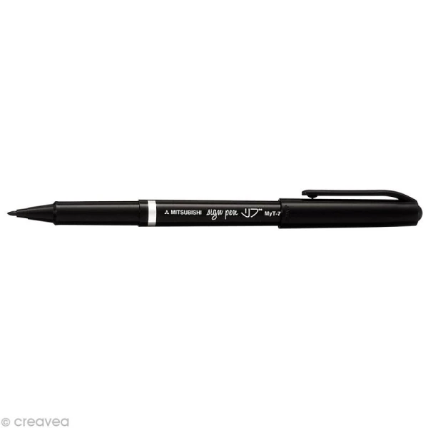 Feutre Uni-Sign Noir 1 Feutre Uni-Sign Noir