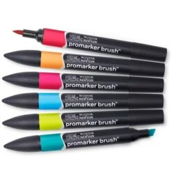 Feutres à Alcool BrushMarker - Tons Moyens - 6 Pcs -Promos Creavea Boutique feutres a alcool brushmarker tons moyens 6 pcs p 2