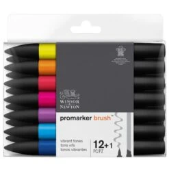 Feutres à Alcool Promarker Brush - Tons Riches - 12 Pcs -Promos Creavea Boutique feutres a alcool promarker brush tons riches 12 pcs p 3
