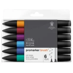 Feutres à Alcool Promarker Brush - Tons Riches - 6 Pcs -Promos Creavea Boutique feutres a alcool promarker brush tons riches 6 pcs p 3