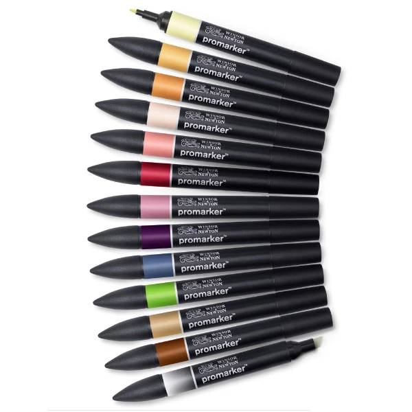 Feutres à Alcool Promarker - Manga Steampunk - 13 Pcs 2 Feutres à Alcool Promarker - Manga Steampunk - 13 Pcs – Image 2