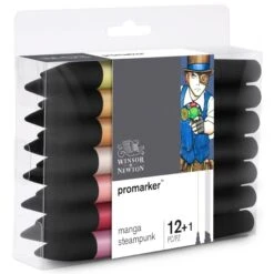 Feutres à Alcool Promarker - Manga Steampunk - 13 Pcs