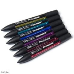 Feutres à Alcool ProMarker - Tons Riches - 6 Pcs -Promos Creavea Boutique feutres a alcool promarker tons riches 6 pcs p 2