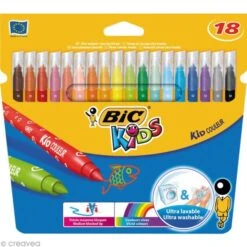Feutres Bic Kids - Kid Couleur - 18 Feutres
