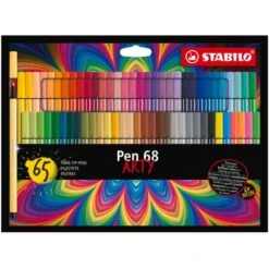 Stabilo Feutres De Coloriage "Pen 68 Arty" - Etui Carton De 65