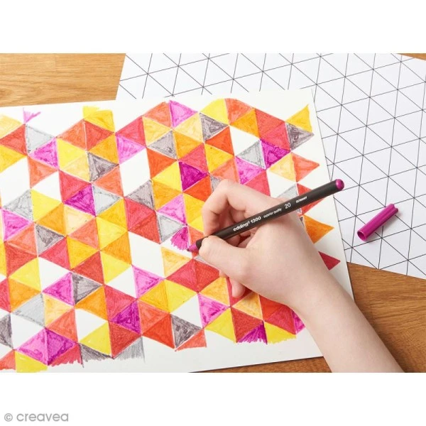 Feutres Edding 1300 - Pointe 2 Mm - 10 Pcs 2 Feutres Edding 1300 - Pointe 2 Mm - 10 Pcs – Image 2