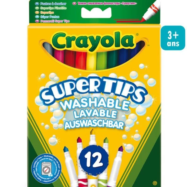 Feutres Lavables - Crayola X 12 1 Feutres Lavables - Crayola X 12
