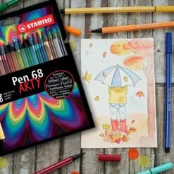 Feutres Stabilo Pen 68 Arty - 30 Pcs -Promos Creavea Boutique feutres stabilo pen 68 arty 30 pcs p 2