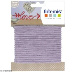 Fil De Tricotin Artemio - Lavande - 5 Mm X 5 M