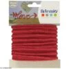 Fil De Tricotin - Rouge - 5 Mm X 5 M