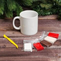 Fille En Hiver Chapeau Tasse DIY Kit, Polymère Argile Décoration, 300 Ml, Argile Enfants, Argile Bri -Promos Creavea Boutique fille en hiver chapeau tasse diy kit polymere argile decoration 300 ml argile enfants argile bri p 4