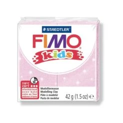 FIMO Kids 42g - Bébé Rose Perle En Pâte à Modeler, Des Fournitures D'Artisanat, Argile Polymère, Arg