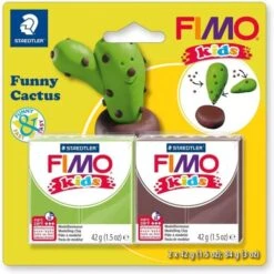 Fimo Kids Kit De Pâte à Modeler "Funny Cactus"