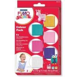 Fimo Kids Kit Pâte à Modeler Colour Pack "girlie"