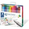 Staedtler Fineliner Triplus "Brilliant Colours" - Etui De 42