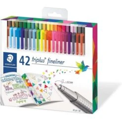 Staedtler Fineliner Triplus "Brilliant Colours" - Etui De 42