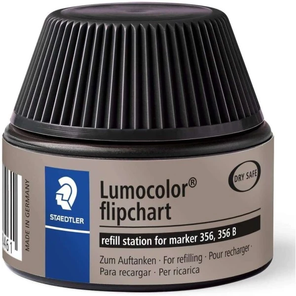 Staedtler Flacon De Recharge "Lumocolor 488 56" - Noir 1 Staedtler Flacon De Recharge "Lumocolor 488 56" - Noir