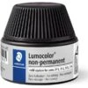 Staedtler Flacon De Recharge "Lumocolor", Non Permanent - Noir