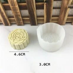 Fleur Rose Bonbon, 3D En Silicone De Chocolat Savon Gâteau, Fondant Gâteau, L'Argile De Résine, Cire