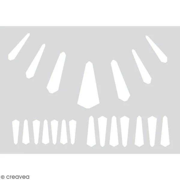 Gabarits Pour Pâte Polymère - Ethniques - 21 Formes 3 Gabarits Pour Pâte Polymère - Ethniques - 21 Formes – Image 3