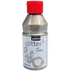 Pebeo Gel Paillettes - Argenté - 250 Ml