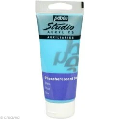 Pebeo Gel Phosphorescent Pébéo Studio - Bleu 100 Ml