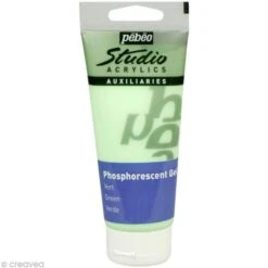 Pebeo Gel Phosphorescent Pébéo Studio - Vert 100 Ml
