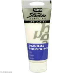 Pebeo Gel Phosphorescent Pébéo Studio - Vert Incolore 100 Ml