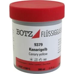 Creativ Company Glaçure Pour Argile - Jaune - 200 Ml