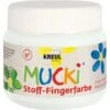 Gouache Aux Doigts Textile "Mucki" - 150 Ml - Blanc - C. Kreul