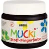 Gouache Aux Doigts Textile "Mucki" - 150 Ml - Noir - C. Kreul