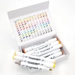 Graph'it Brush & Extra Fine - Hairstyle - 12 Marqueurs -Promos Creavea Boutique graphit brush and extra fine hairstyle 12 marqueurs p 3