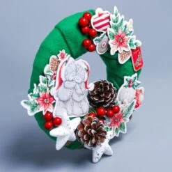 Guirlande De Noël Du Nouvel An Kit De Bricolage, Ornement, Maison, Arbre, "conte De Fées De Noël", E 7 Guirlande De Noël Du Nouvel An Kit De Bricolage, Ornement, Maison, Arbre, "conte De Fées De Noël", E -Promos Creavea Boutique guirlande de noel du nouvel an kit de bricolage ornement maison arbre conte de fees de noel e p 3