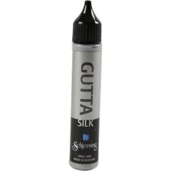 Creativ Company Gutta Pour Peinture Sur Soie - Argenté - 30 Ml