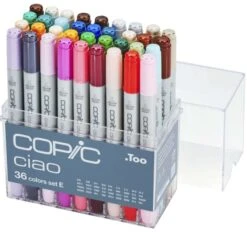 Copic Hobbymarker Ciao, Kit De 36, Set E