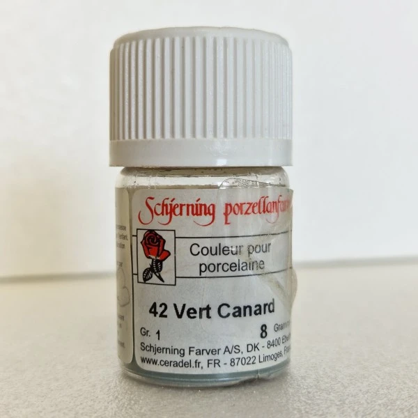 Jaune Canari 04, Peinture Porcelaine Vitrifiable SCHJERNING 1 Jaune Canari 04, Peinture Porcelaine Vitrifiable SCHJERNING