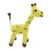 Jaune Marron Noir Petite Girafe Jouet Crochet Accroché à Tricoter Kit Amigurumi BRICOLAGE Enfants De